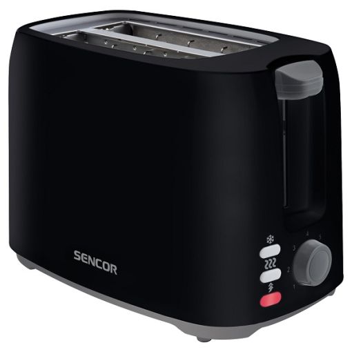 Sencor 2 Slice Electric Toaster 750W Black