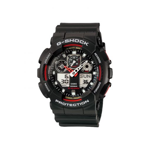 G Shock Watch GA 100 1A Red
