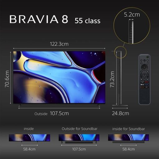 Sony Bravia XR Processor OLED 4K Ultra HD HDR Smart