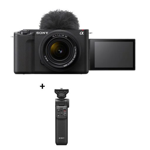 Sony Alpha ZV-E1 Full-Frame Interchangeable Lens Mirrorless Vlog Camera  with 28-60mm Lens - Black Body