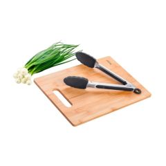 Lamart | Bamboo | LT2060 Cutting Board With Silicone Tongs