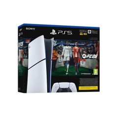PlayStation | PS5 Digital Edition Console Slim Version + Fifa-26 Voucher Bundle