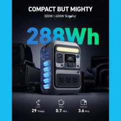 Anker | SOLIX C300 | Portable Power Station