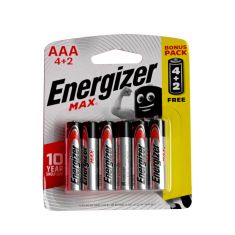 Energizer | ENR MAX-E92BP 4+2-AAA