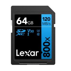 Lexar | 64GB | High-Performance 800x UHS-I SDHC Memory Card