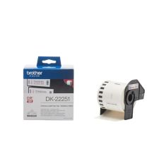 Brother | DK-22251 | Roll | 62 mm | Thermal paper | Black / Red on white