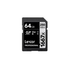Lexar | 64GB | Professional 1667x UHS-II SDXC Memory Card