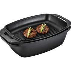 Lamart | Double Roasting Pan with Grilling Lid