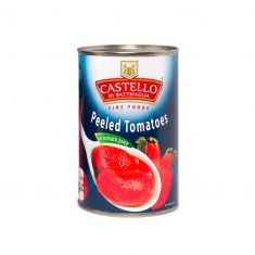 Castello | Peeled Tomatoes in Tomato Juice | (24 x 400 gm)
