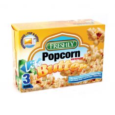 Freshly | Light Microwave Popcorn  (12 x 297 gm)