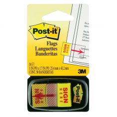 3M | Post-it  Sign Here Flags 