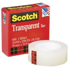 3M | Scotch 600 Transparent Tape 