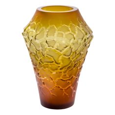 Lalique | Caldera Vase Canyon Crystal