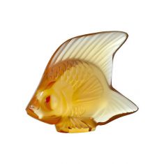 Lalique | Amber Fish Sculpture