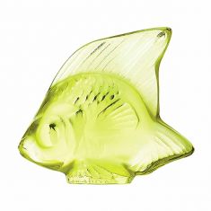 Lalique | Seal Fish Anise Crystal Light Green 