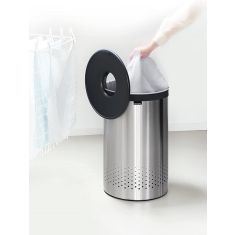 Brabantia | Laundry Bin 60 litre | Matt Steel