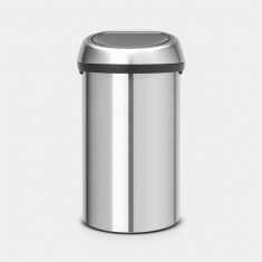 Brabantia | Touch Bin 60 litre | Matt Steel Fingerprint Proof