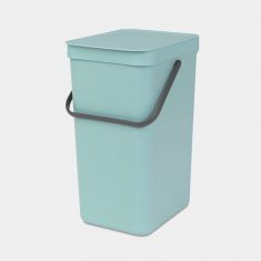 Brabantia | Sort & Go Waste Container | Bin Trash Garbage | 16 L | Mint