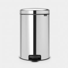 Brabantia | Newicon Pedal Bin 20 Liters | Brilliant Steel