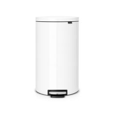 Brabantia | Pedal Bin Flat Back 30l | White