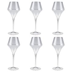 Cristal de Paris |  Crystal White Wine Stem Glass | Set of 6