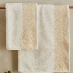Karaca Home | Edna 4 Piece Bath/Head Towel Hammam Set Off-white Beige