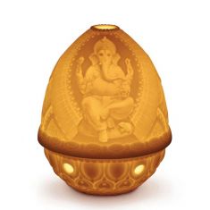 Lladro | Dome table lamp | Lord Ganesha