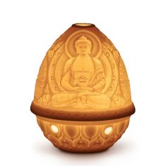 Lladro | Lladro Lithophane Votive Light Buddha 