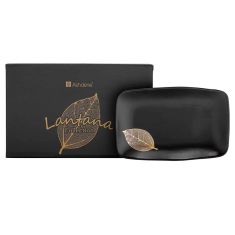 Ashdene |Lantana Black & Gold 21 CM Serving Tray