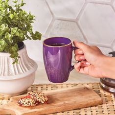 Karaca | Retro Purple Mug