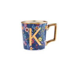 Karaca | Flower K Letter Mug