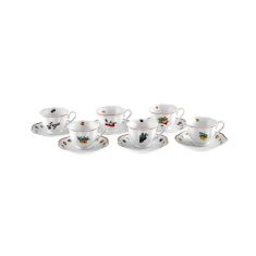 Karaca | Nostalgia 6 Person Coffee Cup Set