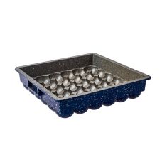 Karaca | Cake Pro Karya XL Baton Navy Blue Casting Cake Mould | 28cm