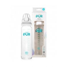 PUR | Glass Feeding Bottle 8oz/ 240ml