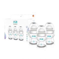 PUR | Advanced Plus Wide Neck Bottle 5oz/ 150ml - 3 piece Pack