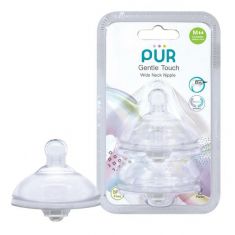 PUR | Gentle Touch Wide Neck Nipple (Size M)