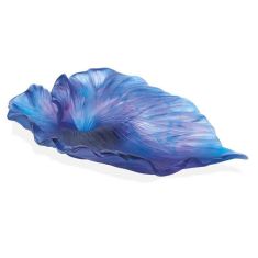Daum | Crystal Arum Bowl Dark Blue