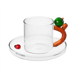 Ichendorf Milano | Coffee Cup with Saucer Apple