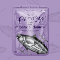Pramy | Tuna Meat Topping Shirasu In Gravy Pouch | 70g x 4 Pcs