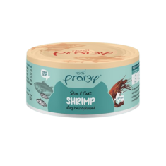 Pramy | Tuna Topping Shrimp For Skin & Coat Can | 80g x 4 Pcs