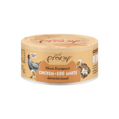 Pramy | Chicken Topping Chicken and Egg white For Muscles Can | 80g x 4 Pcs