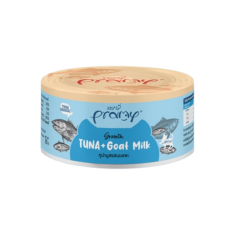 Pramy | Tuna Topping Tuna & Goat Milk For Growth Can | 80g x 4 Pcs