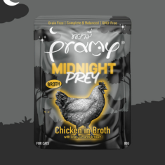 Pramy | Chicken In Broth Midnight Prey Pouch | 80g x 4 Pcs