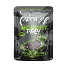 Pramy | Chicken With Duck Broth Midnight Prey Pouch | 80g x 4 Pcs