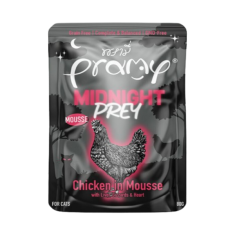 Pramy | Chicken With Mousse Midnight Prey Pouch | 80g x 4 Pcs