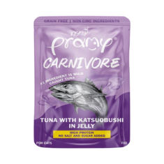 Pramy | Carnivore Tuna With Katsuobushi In Jelly Pouch | 70g x 6 Pcs