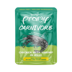 Pramy | Carnivore Chicken With Shirimp In Jelly Pouch 70g x 6 Pcs