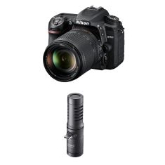 Nikon | D7500 DSLR | Camera VR Kit 18-140mm + Godox Mic Type C Phones