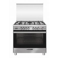 Glemgas | SB9612GIFSCG | 90x60 | Gas Cooker | Cast Iron Grids | Integrated ignition and oven side racks