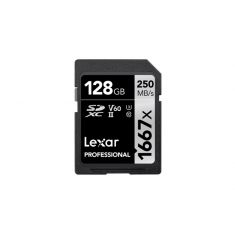 Lexar | 128GB | Professional 1667x UHS-II SDXC Memory Card